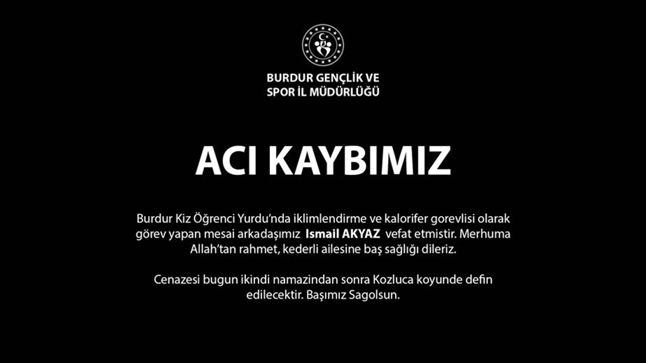 ACI KAYBIMIZ