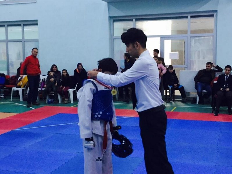 OKUL SPORLARI TAEKWONDO İL BİRİNCİLİĞİ YARIŞMASI GERÇEKLEŞTİRİLDİ